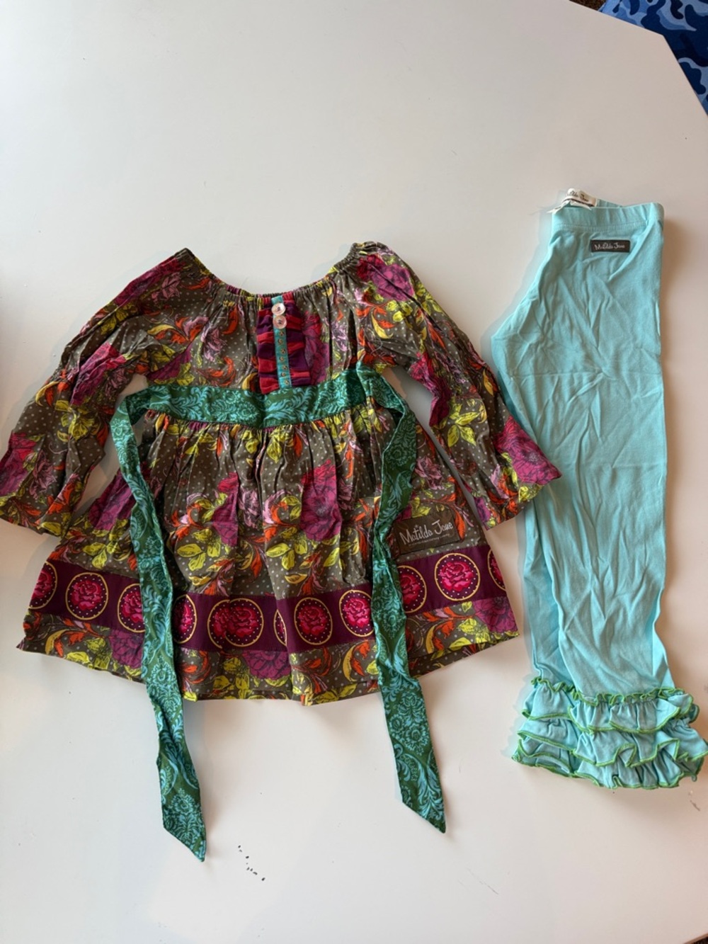 Matilda Jane 2 Piece Set - Paint by Numbers Collection Size 4